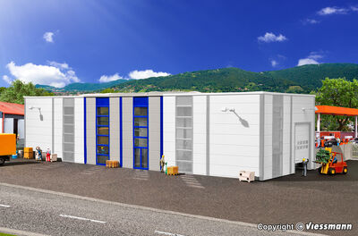 Kibri H0 - 39251 - H0 Erweiterungs-Set für Lager-/ Industriehalle 39250 - Artikelbild