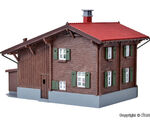 Kibri H0 - 39493 - H0 Bahnhof Davos-Monstein inkl. Hausbeleuchtungs- Startset, Funktionsbausatz - Artikelbild
