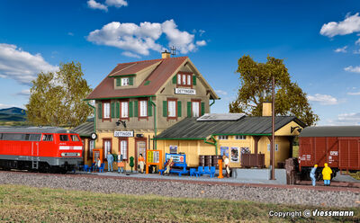 Kibri H0 - 39507 - H0 Bahnhof Dettingen - Artikelbild