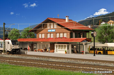 Kibri H0 - 39508 - H0 Station Blausee Mitholz - Artikelbild