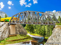 Kibri H0 - 39700 - H0 Stahlbogenbrücke, eingleisig