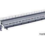 Kibri H0 - 39705 - H0 Stahlträgerbrücke gerade, eingleisig - Artikelbild