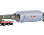 Kibri H0 - 13523 - H0 DB Heuler Schwerlastselbstfahrer mit Ladegut Generator Stator - Artikelbild