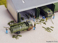 Kibri H0 - 18032 - H0 Bundeswehr Zurüstsatz für Einsatzfahrzeuge