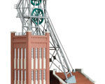 Kibri H0 - 39845 - H0 Förderturm mit Maschinenhaus inkl. Antrieb - ersetzt 49845 - Artikelbild