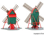 Kibri N - 37156 - N Windmühle, 2 Stück - Artikelbild