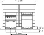 Kibri H0 - 39252 - H0 Wartungshalle GleisBau, modern - Artikelbild