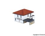 Kibri - 38336 - H0 Kubushaus Mia mit Carport - Polyplate Bausatz - Artikelbild
