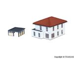 Kibri - 38336 - H0 Kubushaus Mia mit Carport - Polyplate Bausatz - Artikelbild