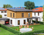 Kibri - 38337 - H0 Kubushaus Saskia mit Carport - Polyplate Bausatz - Artikelbild