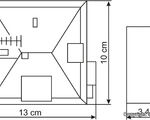 Kibri H0 - 38200 - H0 Siedlungshaus mit Garage - Artikelbild