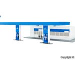 Kibri - 38547 - H0 Moderne ARAL Tankstelle - Polyplate Bausatz - Artikelbild