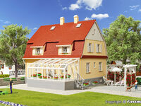 Kibri H0 - 38700 - H0 Wohnhaus mit Wintergarten