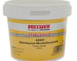 Vollmer H0 - 48901 - Steinkunst-Modellierpaste, Farbe Asphalt, 500 g - Artikelbild