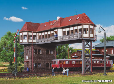 Vollmer H0 - 45735 - H0 Reiterstellwerk Stuttgart - Artikelbild