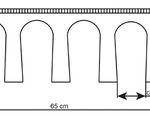 Kibri H0 - 39726 - H0 Rosanna-Viadukt mit Eisbrecherpfeilern gebogen, eingleisig - Artikelbild