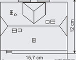 Vollmer H0 - 43570 - H0 Kleine Dorfschule - Artikelbild