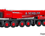 Kibri H0 - 13014 - H0 DEMAG AC 665 Teleskopkran mit Superlifteinrichtung - Artikelbild