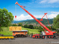 Kibri H0 - 13014 - H0 DEMAG AC 665 Teleskopkran mit Superlifteinrichtung