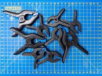 Faller H0 - 170552 - Federklemmen, 9er-Set