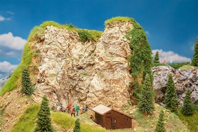 Faller H0 - 171802 - Felsfolie, ocker - Artikelbild