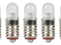 Faller H0 - 180229 - 5 LEDs für Beleuchtungssockel, kaltweiß