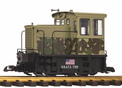 Piko G - 38511 - G Sound-US Diesellok GE-25Ton US Army, RC, inkl. PIKO Sound-Decoder - Artikelbild