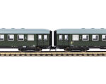 Piko N - 40628 - N 2er Set Schürzeneilzugwagen 1./2. Klasse + 2. Klasse DR III - Artikelbild