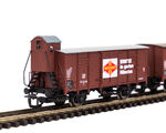 Piko TT - 47033 - TT 2er Set Gedeckter Güterwagen G02 DR III Fortschritt - Artikelbild