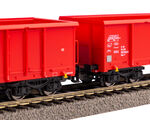 Piko H0 - 58234 - 2er Set Offene Güterwagen Eaos DB AG V mit Sandladung - Artikelbild