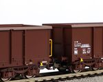 Piko H0 - 58237 - 2er Set Offene Güterwagen Eaos RCW VI mit Sandladung - Artikelbild