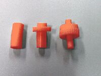 Piko G - 36183 - G Zahnrad Set (3 tlg.) 4-kant für Mogul