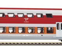 Piko H0 - 57114 - Start-Set mit Bettung SM42 mit 2x Personenwagen Polregio VI