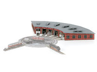 Märklin 89835 Ringlokschuppen + Sperrgleise Spur Z NEU - OVP