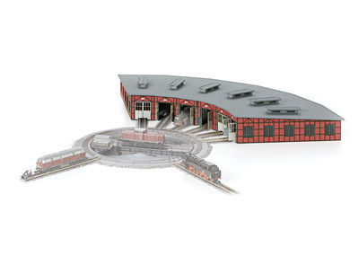 Märklin 89835 Ringlokschuppen + Sperrgleise Spur Z NEU - OVP - Artikelbild