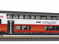 Piko H0 - 58819 - Doppelstocksteuerwagen 2. Klasse ÖBB VI