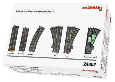 Märklin 24802 Digitale C-Gleis-Ergänzungsset D2 NEU - OVP - Artikelbild