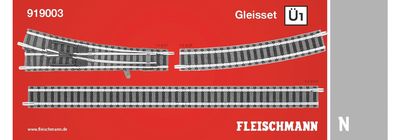 Fleischmann N 919003 - Gleisset Ü1, Überholgleis 1 - Artikelbild