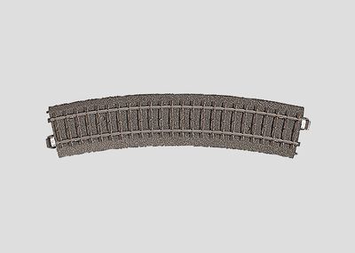 Märklin 24224 6x Gebogenes Gleis Radius R2 = 437,5 mm / 24,3° NEU - Artikelbild