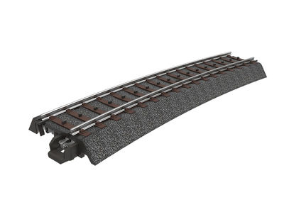 Märklin 24315 6x Gebogenes Gleis Radius R3 = 515 mm / 15° NEU - OVP - Artikelbild