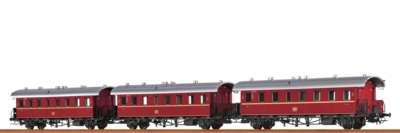 Brawa 45984 Personenwagen Bib 21 3-tlg. DB Ep. III NEU - OVP - Artikelbild