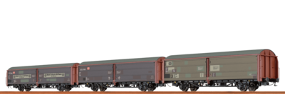 Brawa 48952 Schiebewandwagen Hbis 297/299 3-tlg. DB Ep. V NEU - OVP - Artikelbild