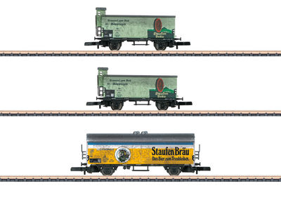 Märklin 86603 Güterwagen-Set Staufen-Bräu DB Ep. III NEU - OVP - Artikelbild