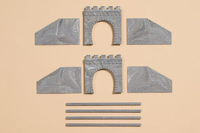 Auhagen 13276 Tunnelportale eingleisig Spur TT NEU - OVP - Artikelbild