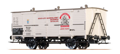 Brawa 48656 Milchwagen Gh (Bärenmarke) K.Bay.Sts.B. Ep. I NEU - OVP - Artikelbild