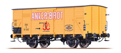 Brawa 49058 Gedeckter Güterwagen (Anker Brot) ÖBB Ep.III NEU - OVP - Artikelbild