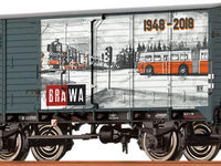 Brawa 48443 Offener Güterwagen Omu der DR Ep.III NEU OVP 