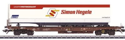 Märklin 47082-03 Tragwagen Bauart Sdgkms 707 DB AG Ep. VI NEU - OVP - Artikelbild