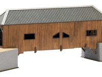 Busch 1420 Holzbrücke Schwarzenberg NEU - OVP