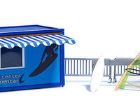 Busch 1037 Surfbrett-Verleih NEU - OVP